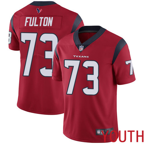 Houston Texans Limited Red Youth Zach Fulton Alternate Jersey NFL Football 73 Vapor Untouchable